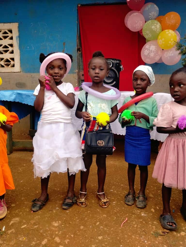 Children at the Hope for Kids Haiti Christmas party